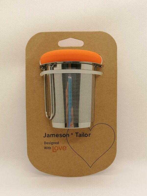 Edelstahlsieb orange